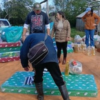 La SEN lleva ayuda a familias afectadas por las inundaciones en Caazapá e Itapúa