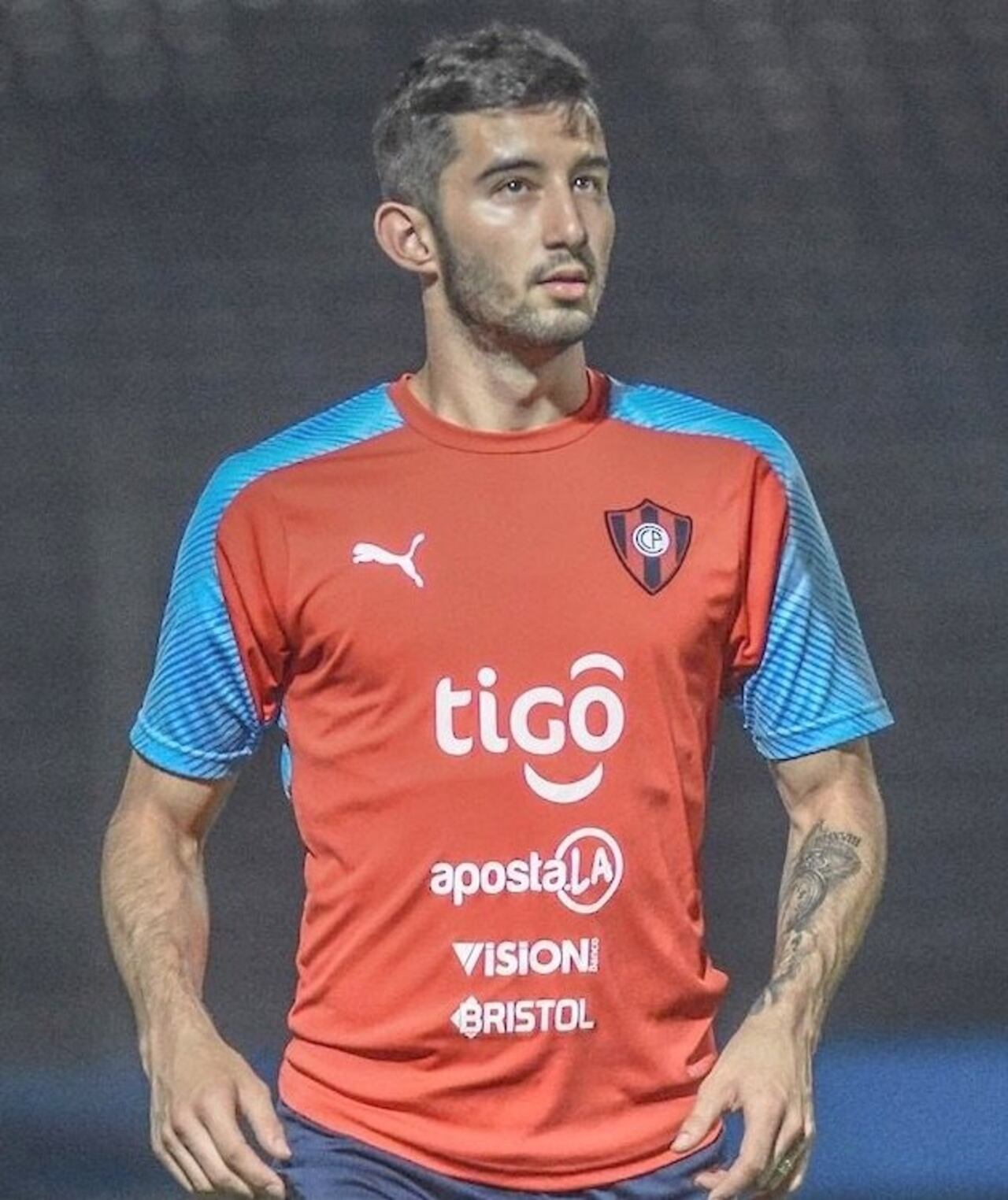 Mathías Villasanti, uno que tiene muchas chances de ser transferido.