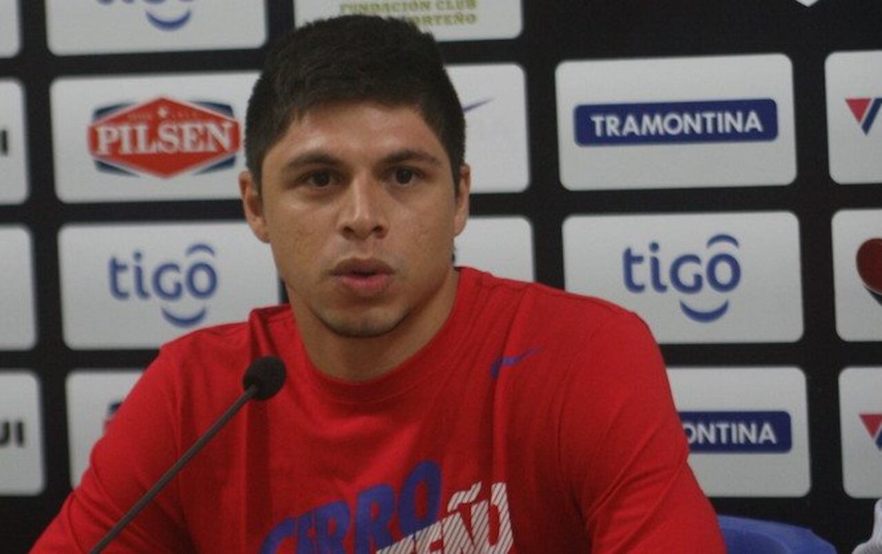 CAPITÁN. Rodrigo Rojas, jugador de Cerro Porteño.