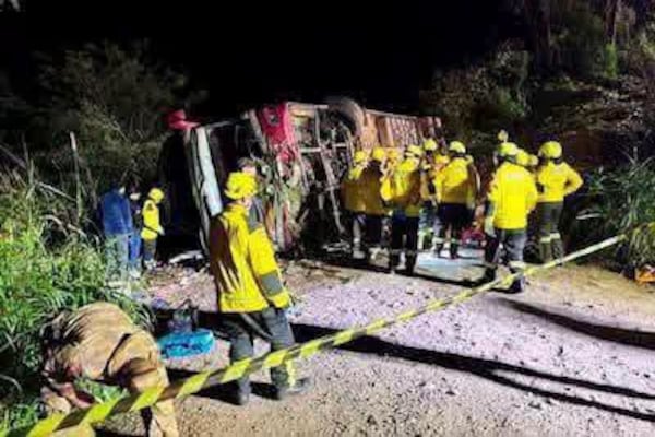 Tres mujeres compatriotas fallecieron en vuelco de bus en Brasil