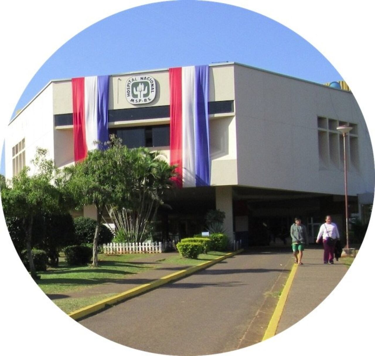 La nena fue traída hasta el Hospital Nacional de Itauguá, donde dio a luz.