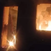 Humilde casa fue devorada por llamas vela cáusare
