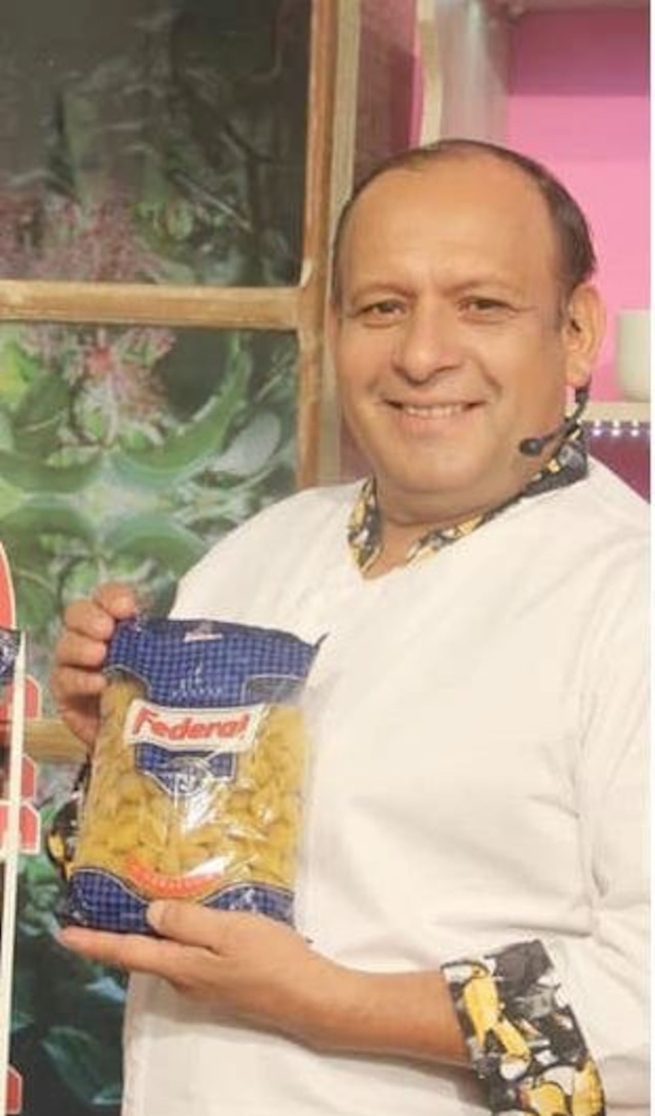 El cocinero de tevé dijo que le costó mucho dejar de comer pastas.