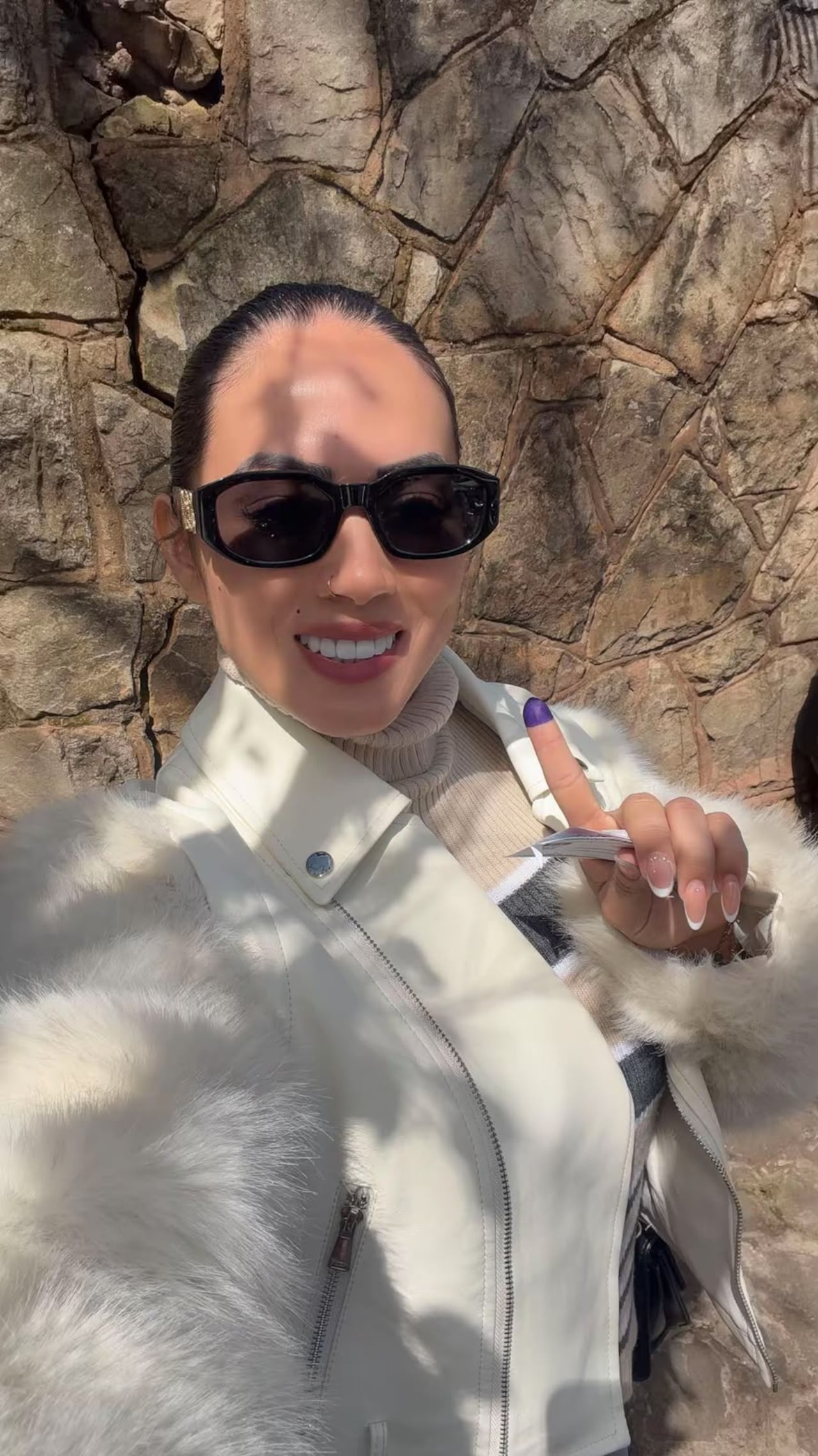 Fue a votar y robó suspiros ndaje.