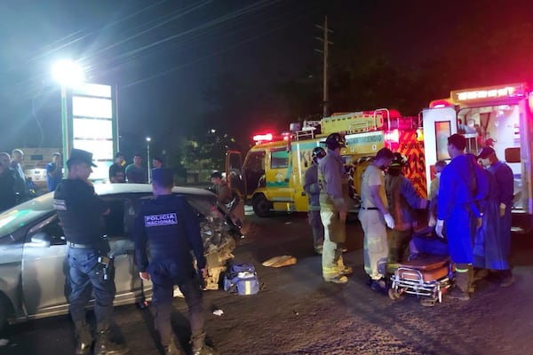 Poli retirado sufrió un accidente vai
