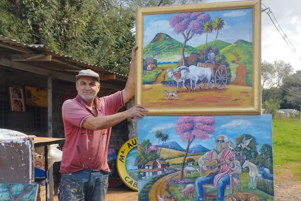 Por sogue y “tekorei” se volvió un gran dibujante