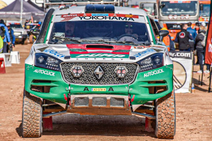 Rally Dakar: Gran trabajo de Andrea Lafarja